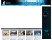 Tablet Screenshot of ceotv.com